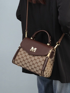 Small Square Bag with Letter Pattern Handbag/Tote Bag/Luggage/Shoulder Bag/Side Bag for Women